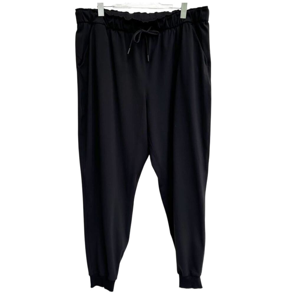 Lululemon Keep Moving Jogger Pants in Black Style LW5CV4S Plus Size 18